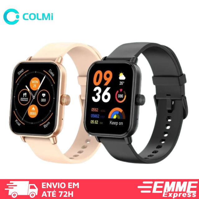 Smartwatch Pro Colmi P81 a prova d'água