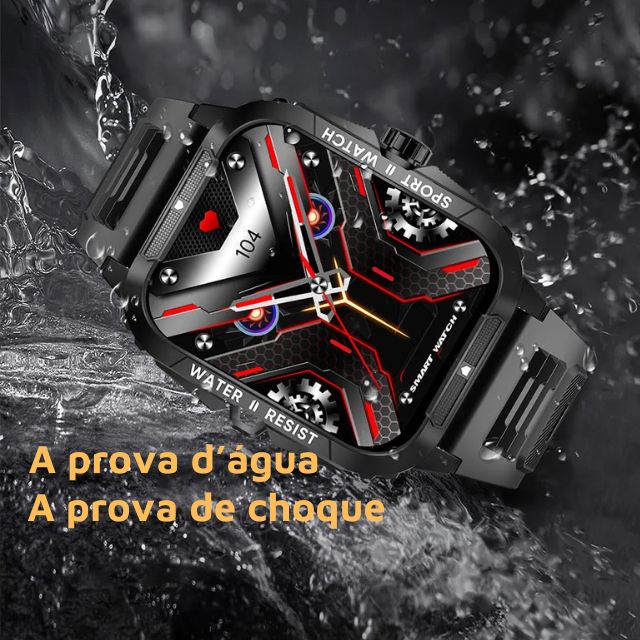 Smartwatch Colmi P76 1.96" IP68 a prova d'água