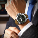 Relógio masculino linha luxo a prova d'água Poedagar